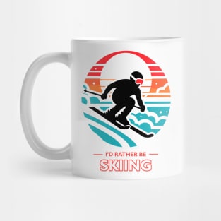 I'd Rather Be Skiing Mug